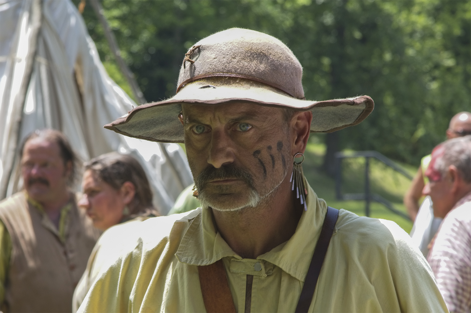 Settler, Old Fort Harrod Reenactment