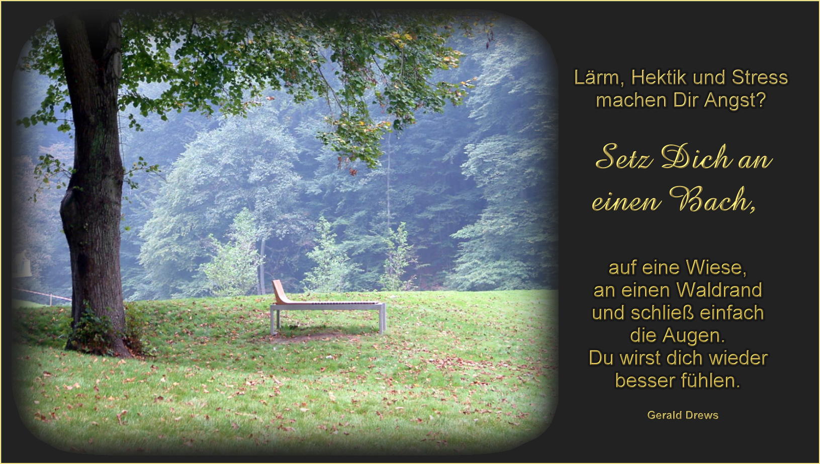 Setz Dich...