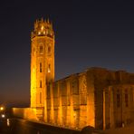 Seu Vella de Lleida nocturno 1