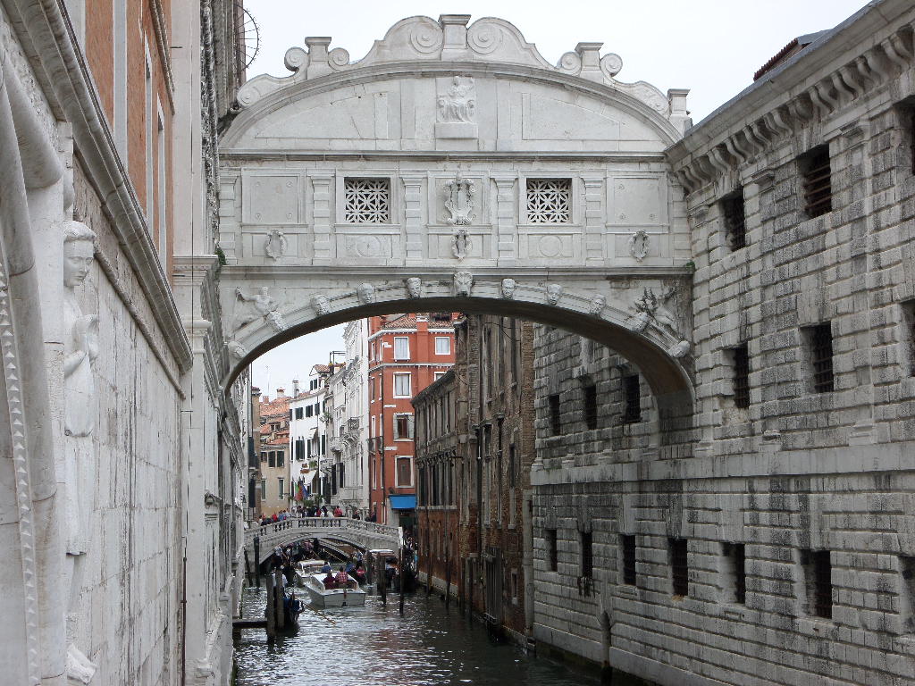 Seufzerbrücke in Venedig