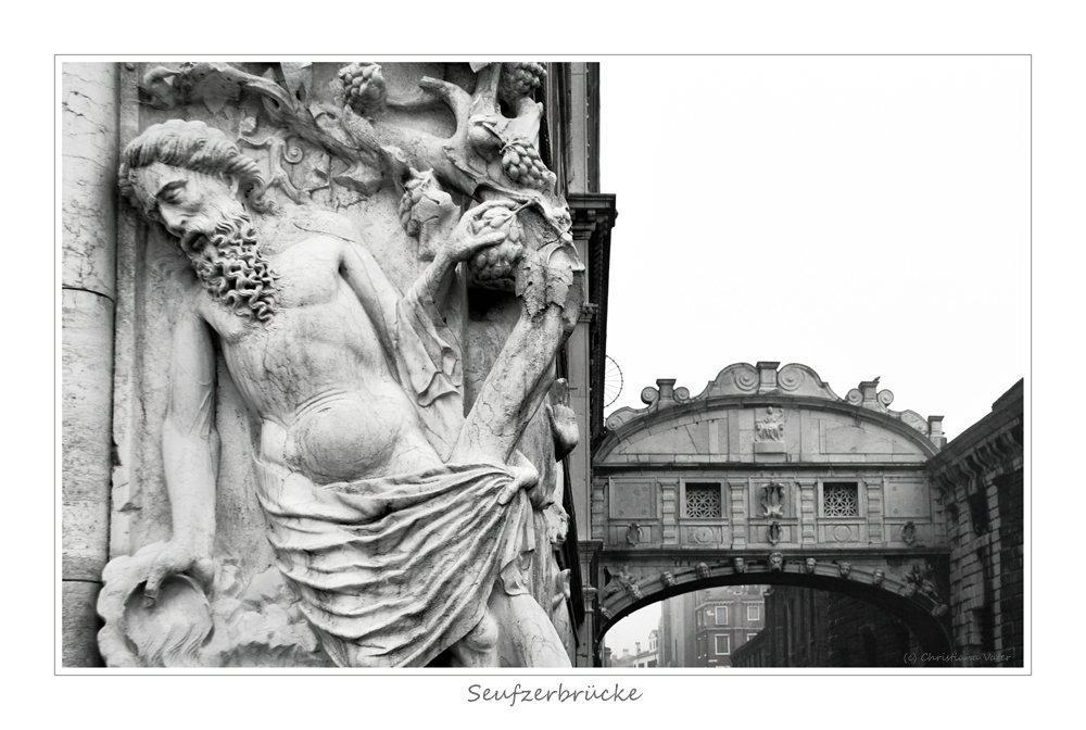 Seufzerbrücke in Venedig