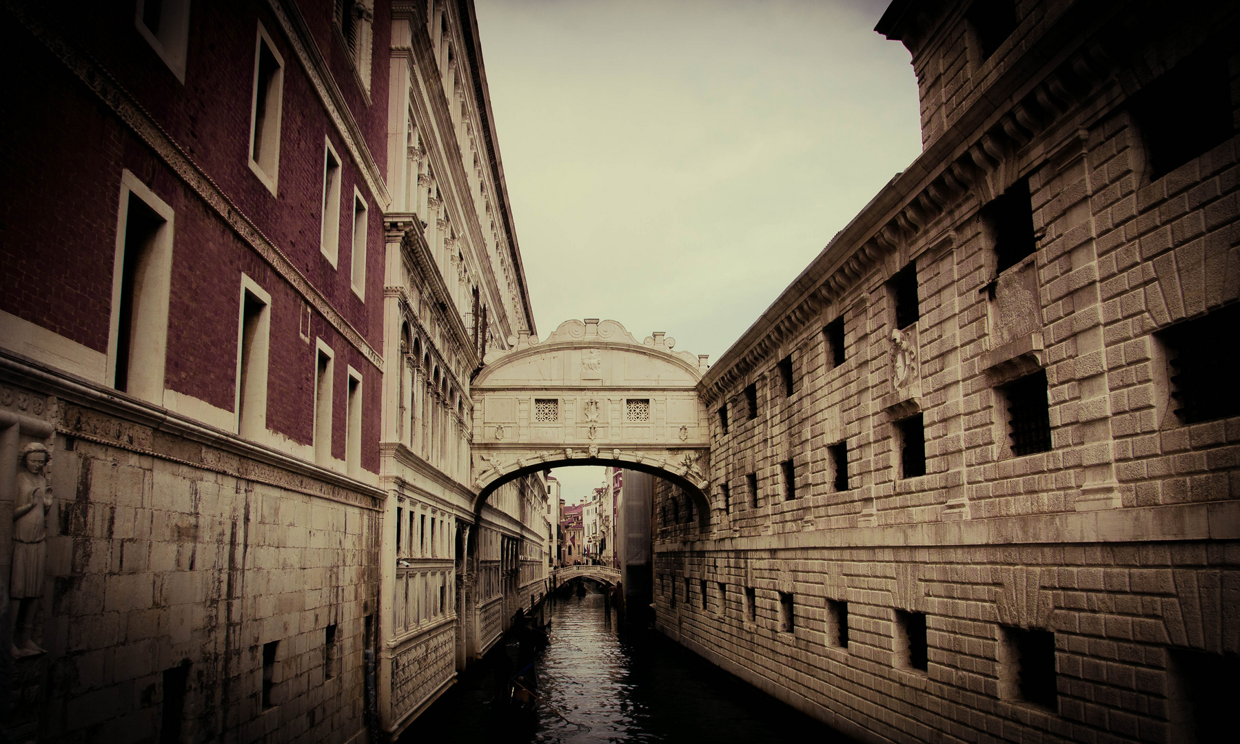 Seufzerbrücke in Venedig