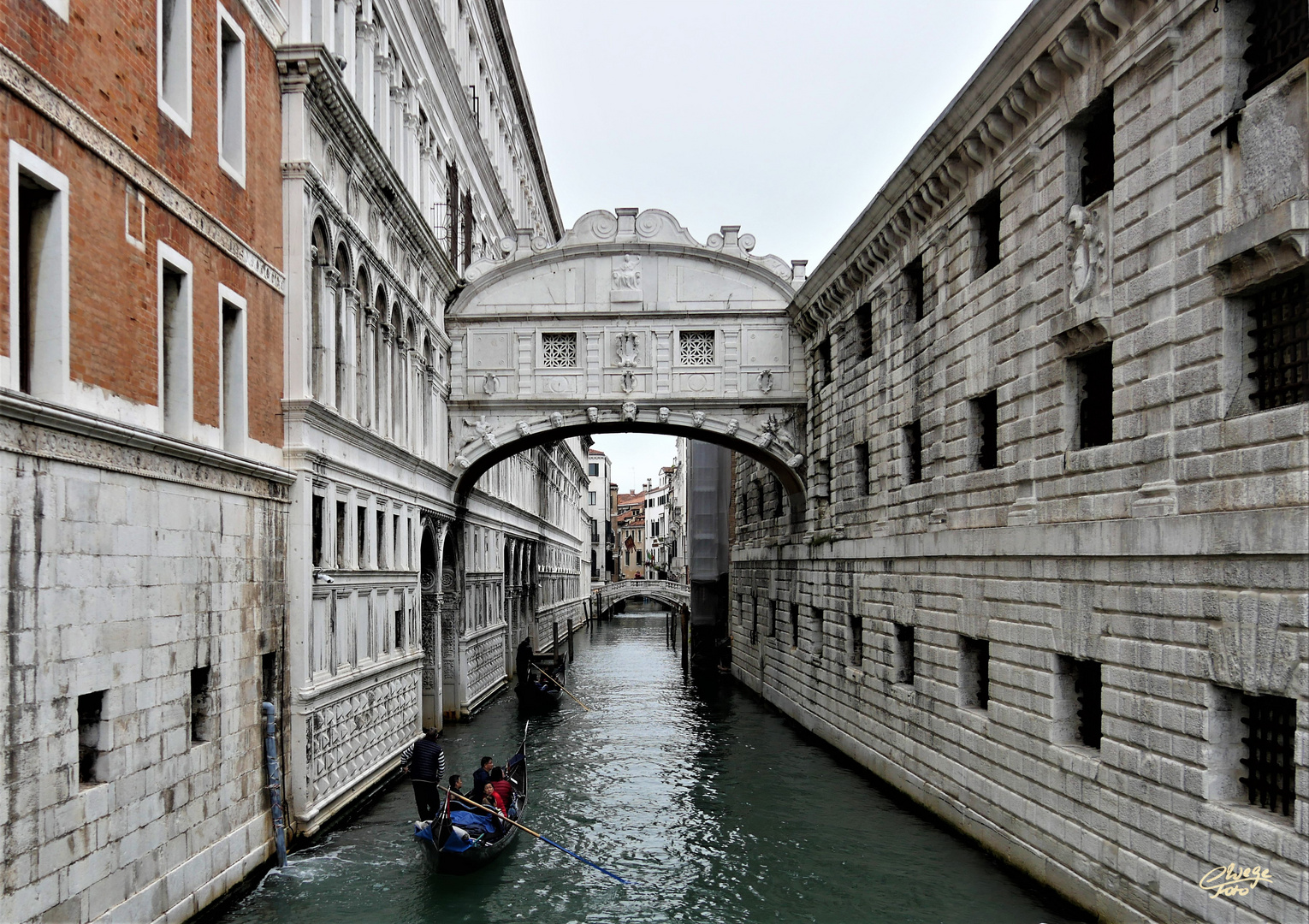 Seufzerbrücke in Venedig