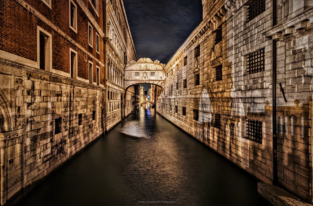 Seufzerbrücke in Venedig