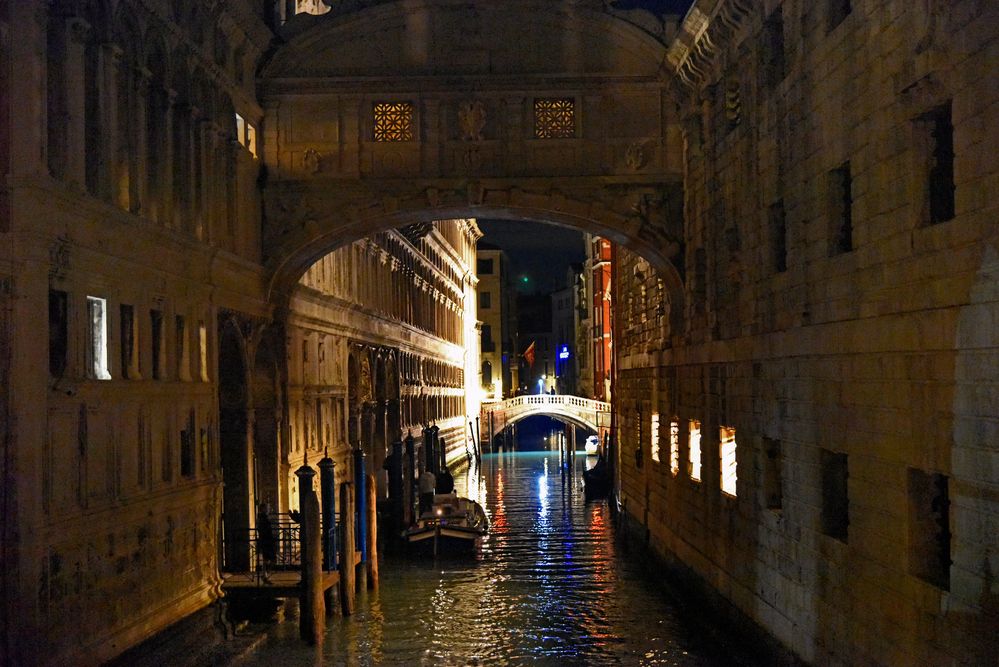 Seufzerbrücke Venedig -  Ponte dei Sospiri