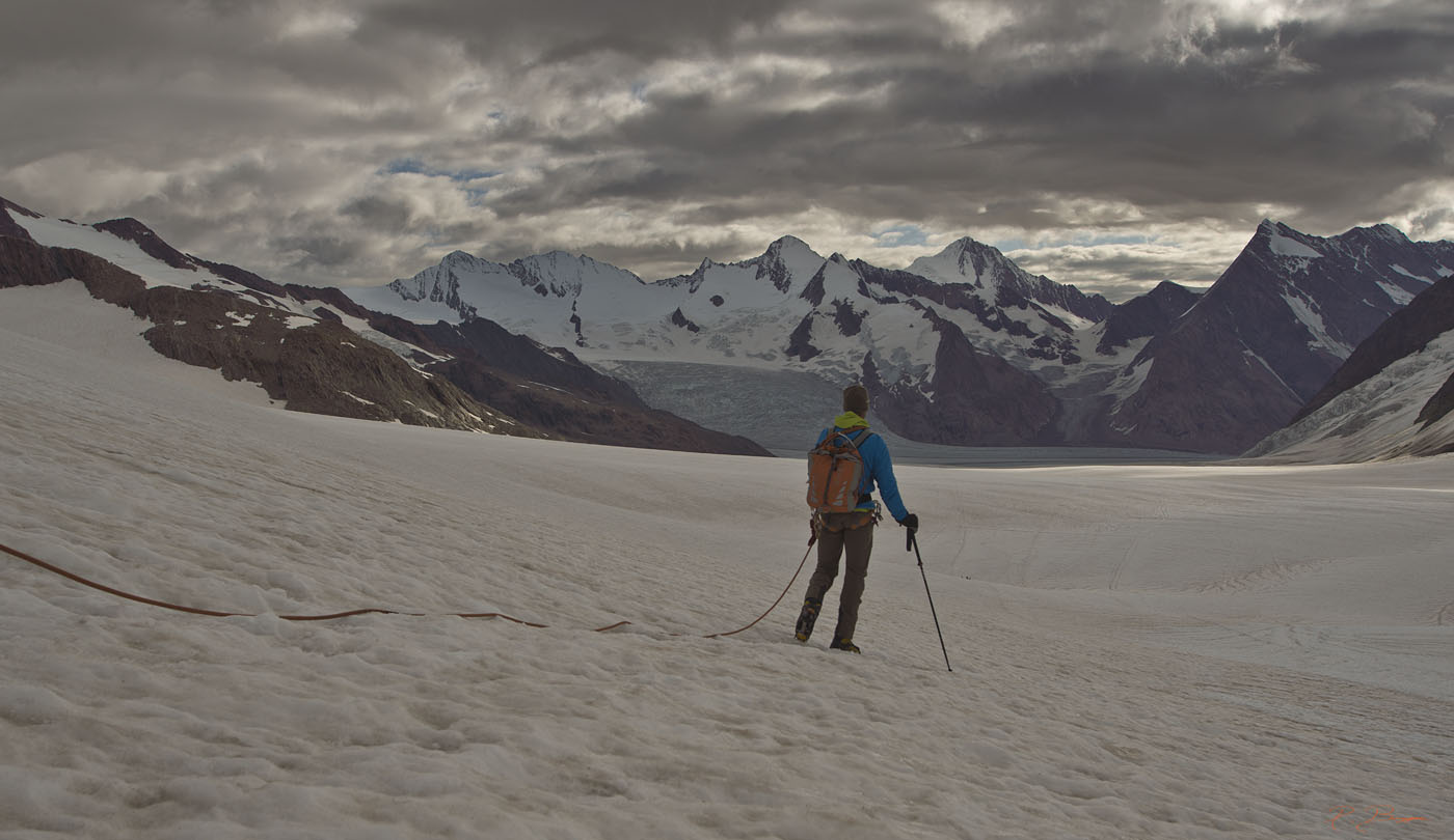 Seul face à l'immensité