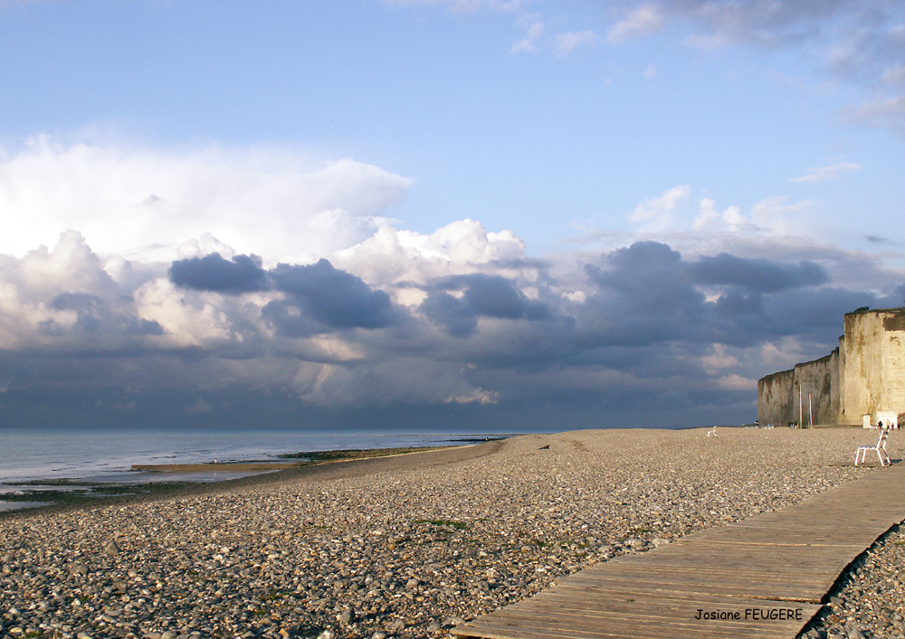 Seul sur la plage