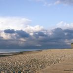 Seul sur la plage