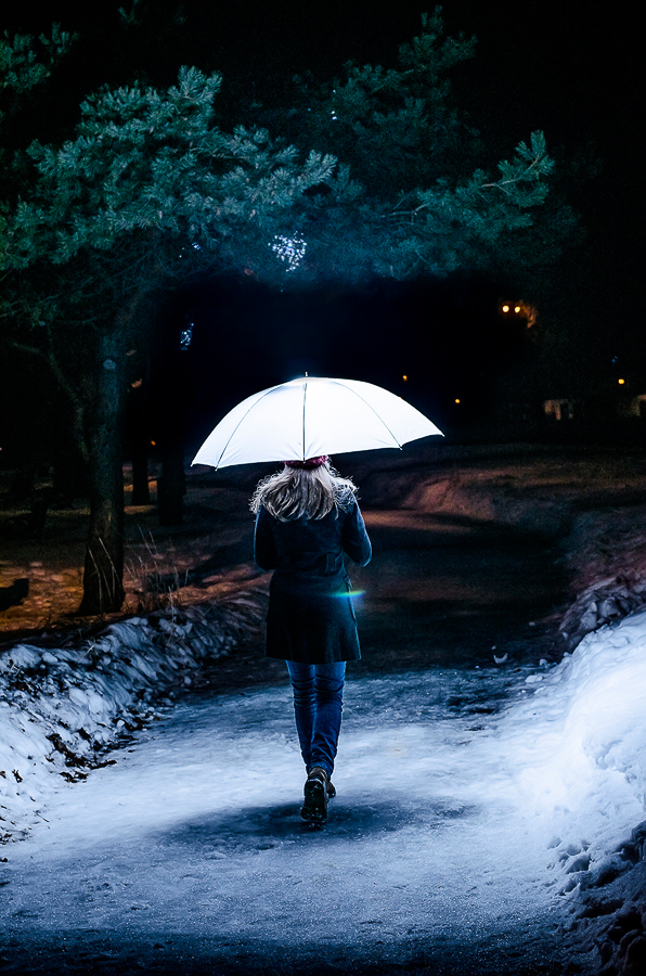 Seuls dans la nuit