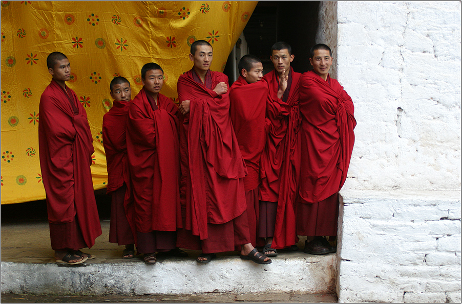 seven monks