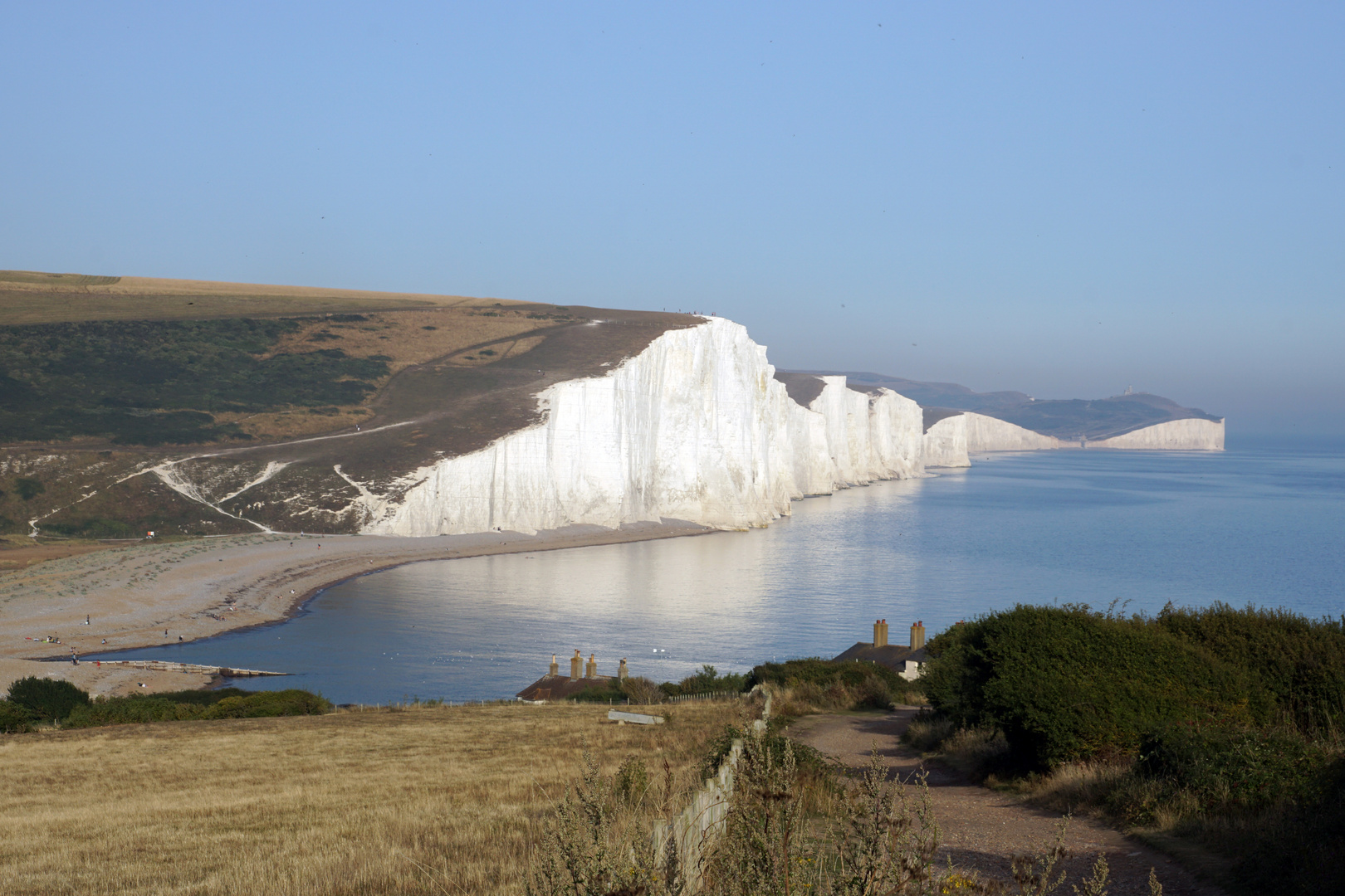 Seven Sisters and a village