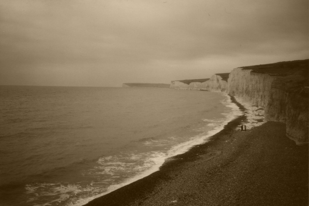 Seven Sisters  Eastbourne Südengland Fotografiert vom Beachy Head