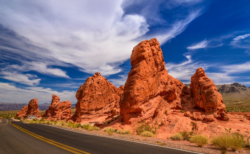 Seven Sisters, Valley of Fire , Nevada, USA