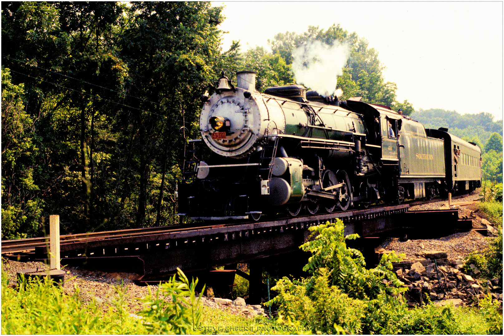 'Seventies Summer Steam in the Virginia Piedmont 