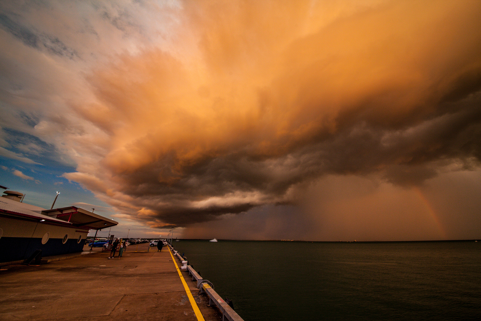 Severe Storm @ Sunset