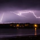 Severe Storm with intense lightning