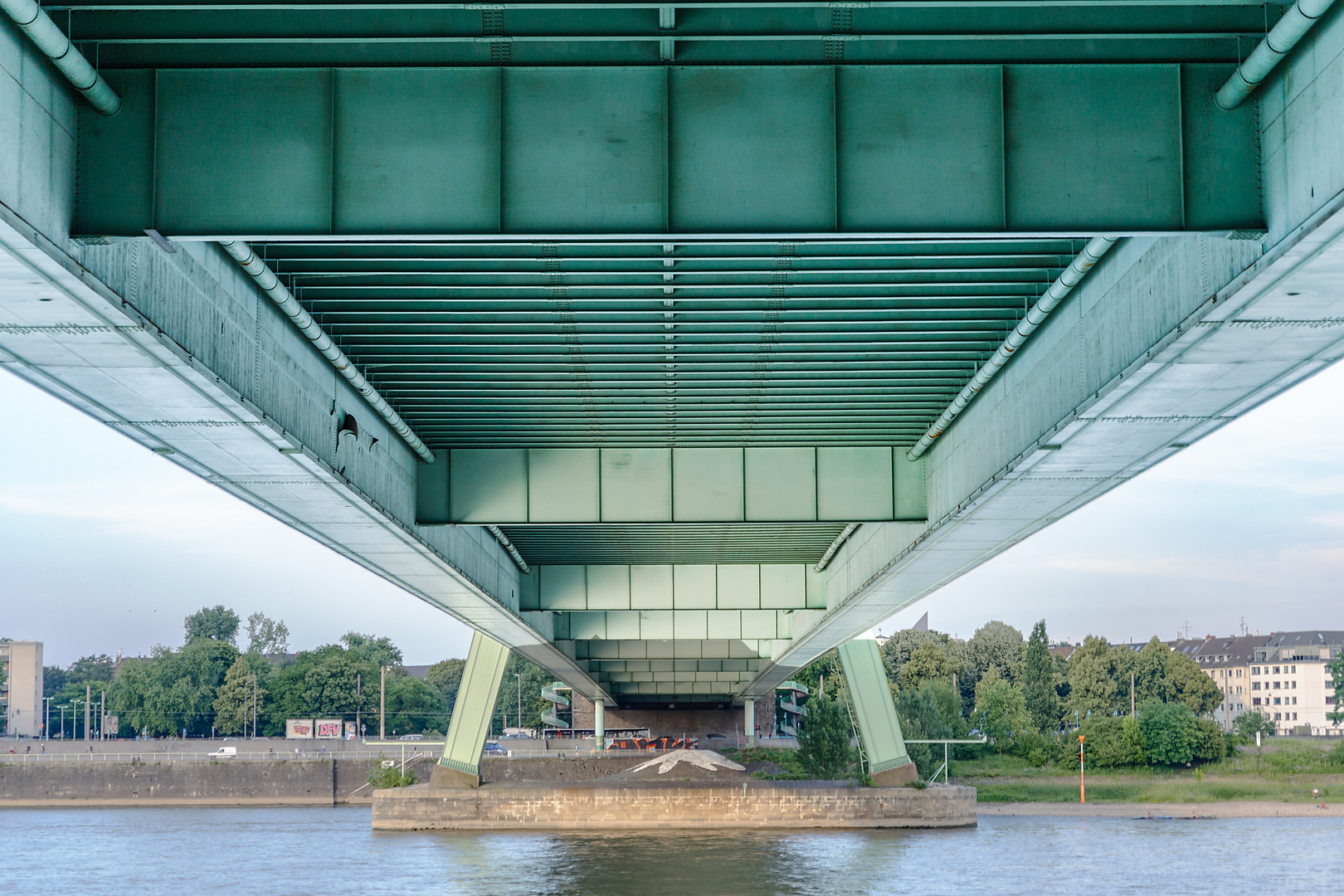 Severinsbrücke in Köln