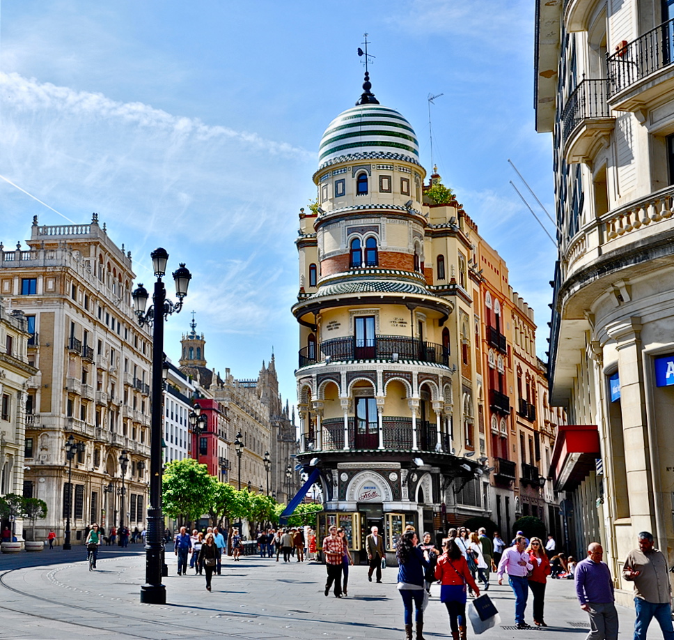 Sevilla 01 - eine Fußgängerzone