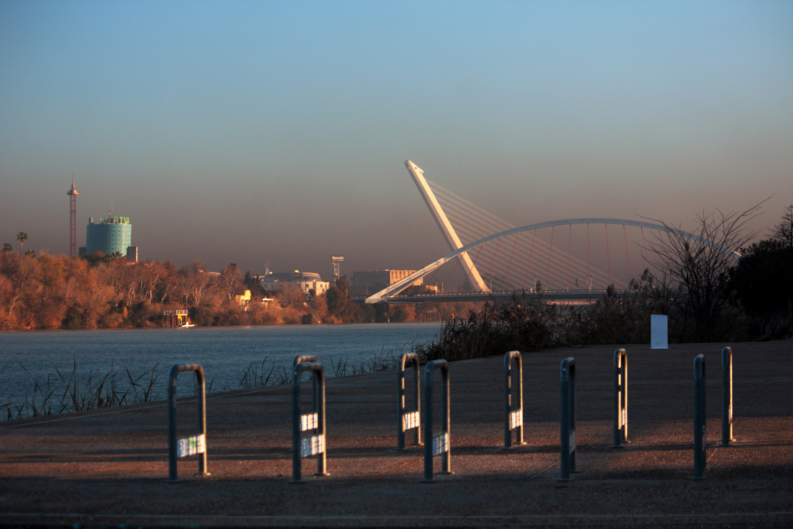 Sevilla amanece cubierta de contaminación..