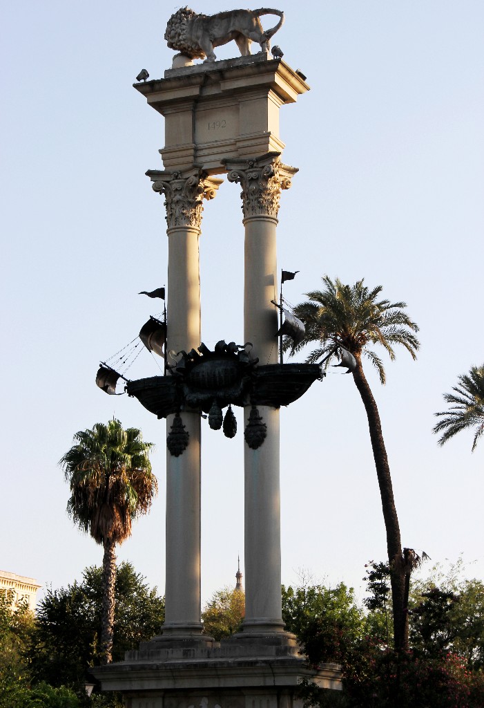 Sevilla: Denkmal für Christoph Columbus
