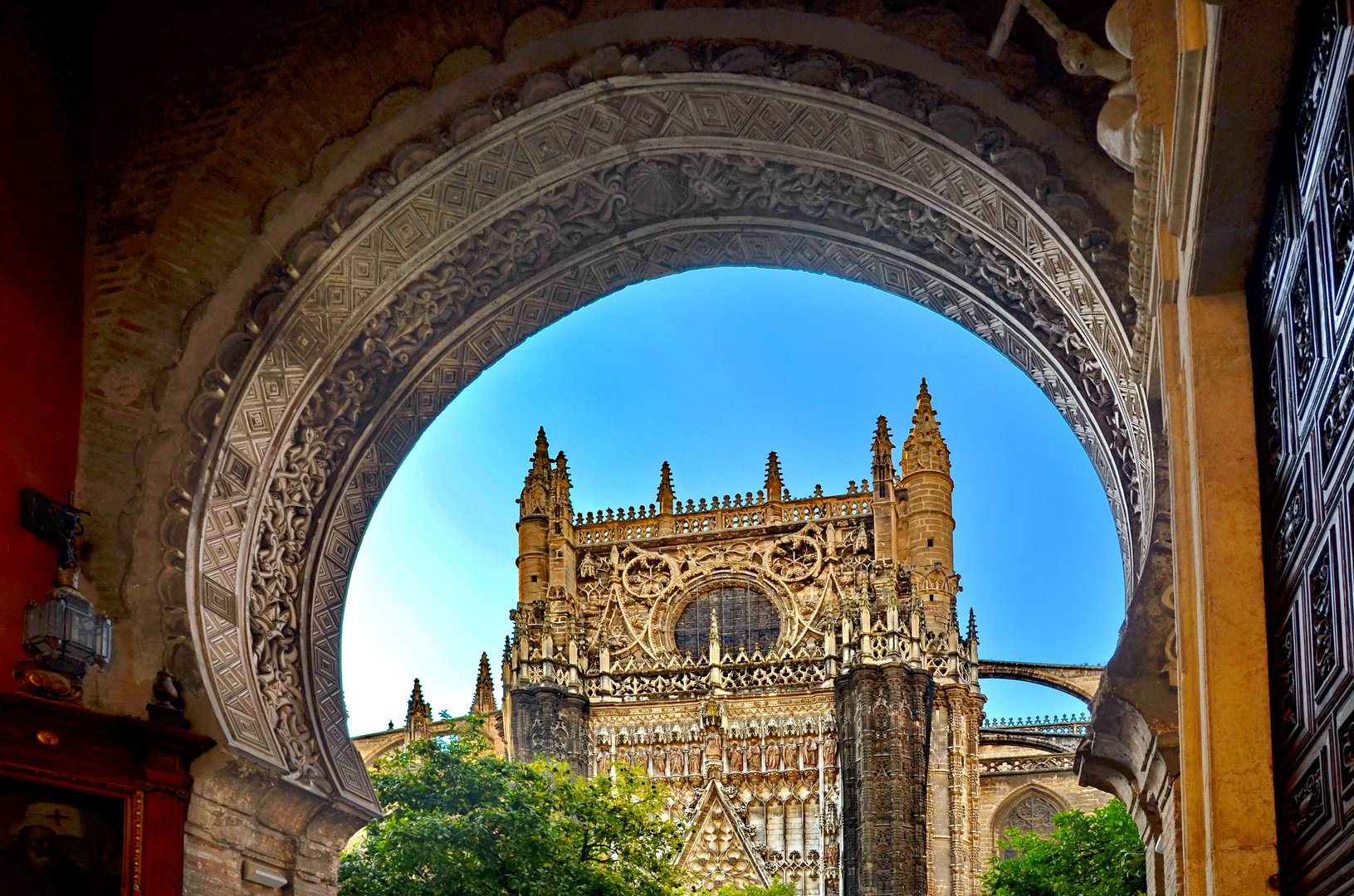 Sevilla, der Orangenhof in der Kathedrale