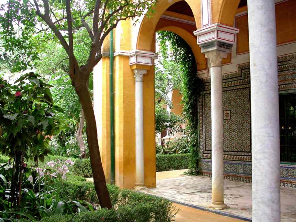 Sevilla - Hinterhofgarten
