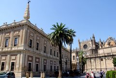 Sevilla, Kathedrale mit Blick aus Süden - 1