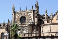 Sevilla, Kathedrale mit Blick aus Süden - 3