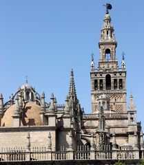 Sevilla, Kathedrale mit Blick aus Süden - 4
