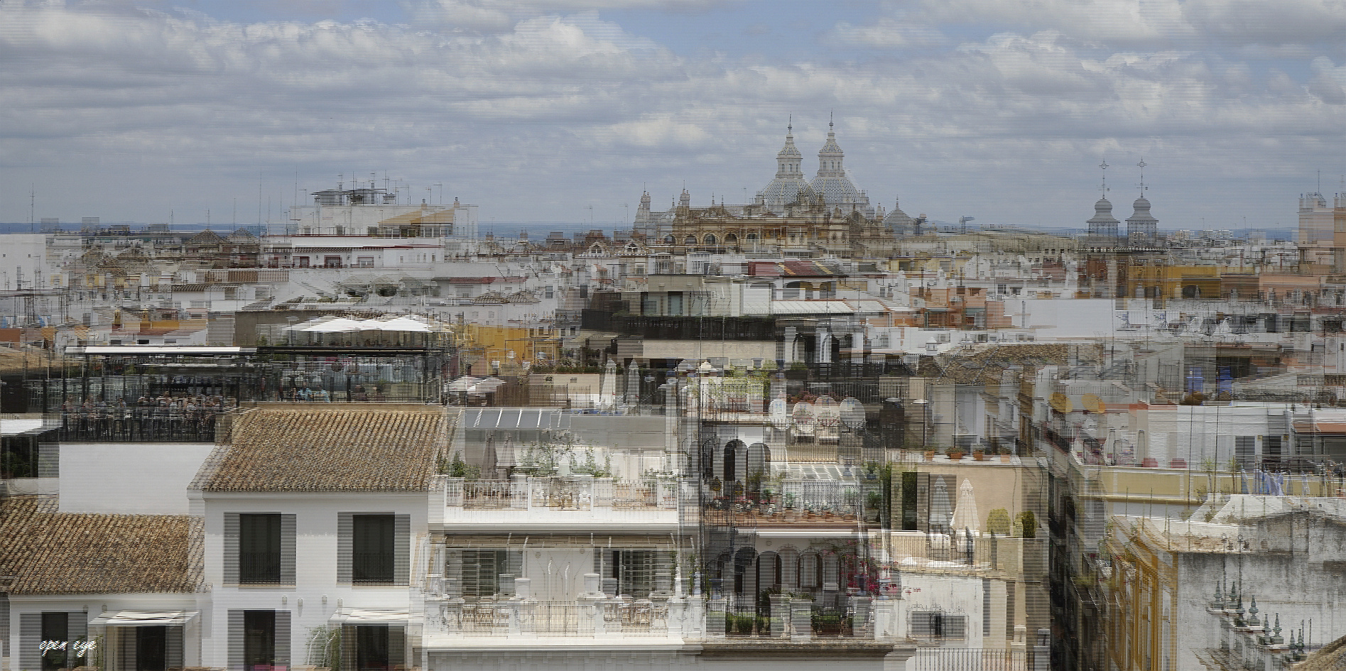 Sevilla Stadt - Spanien - 3D Interlaced