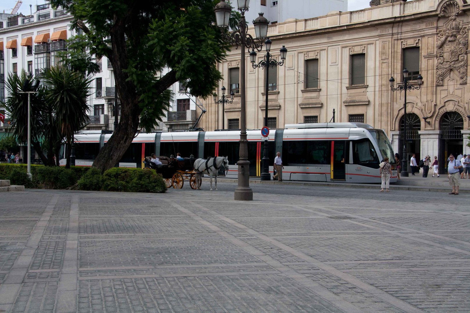 Sevilla Straßenbahn