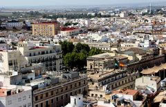 Sevilla, Turmblick über die Stadt - 04