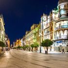 Seville at night