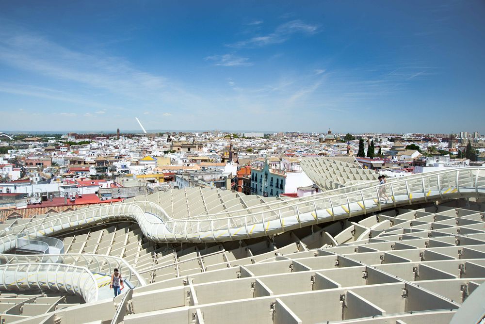 Seville from the Metropol Parasol I.