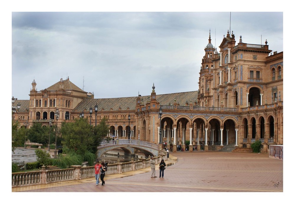 SEVILLE, la place d'Espagne