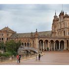 SEVILLE, la place d'Espagne