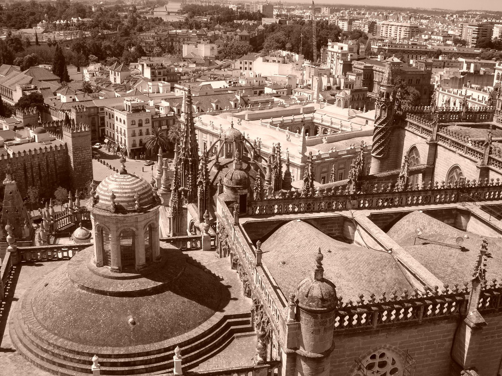 seville vu de la cathedrale