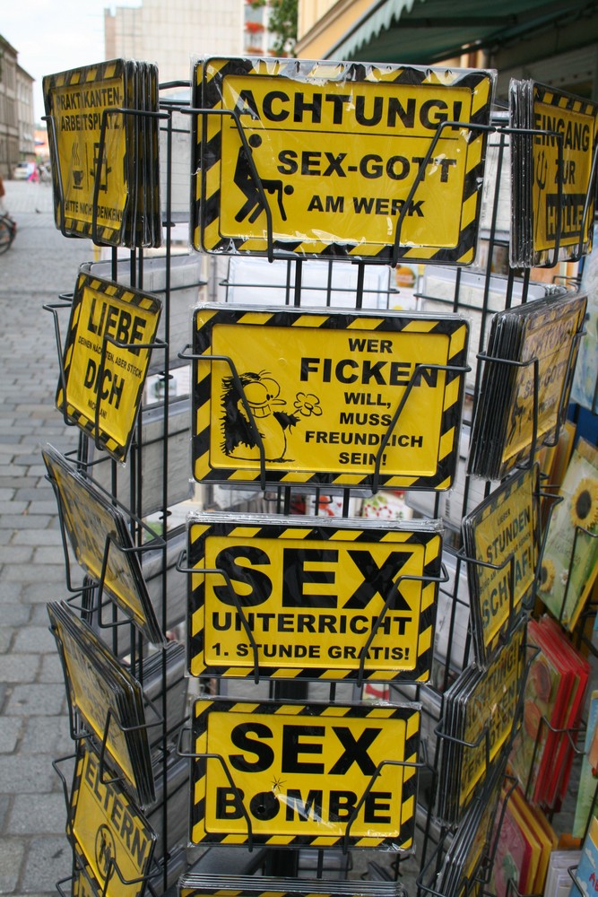 Sex in der Öffentlichkeit...