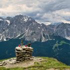 Sextener Dolomiten, Blick auf Rotwand (Zehner)