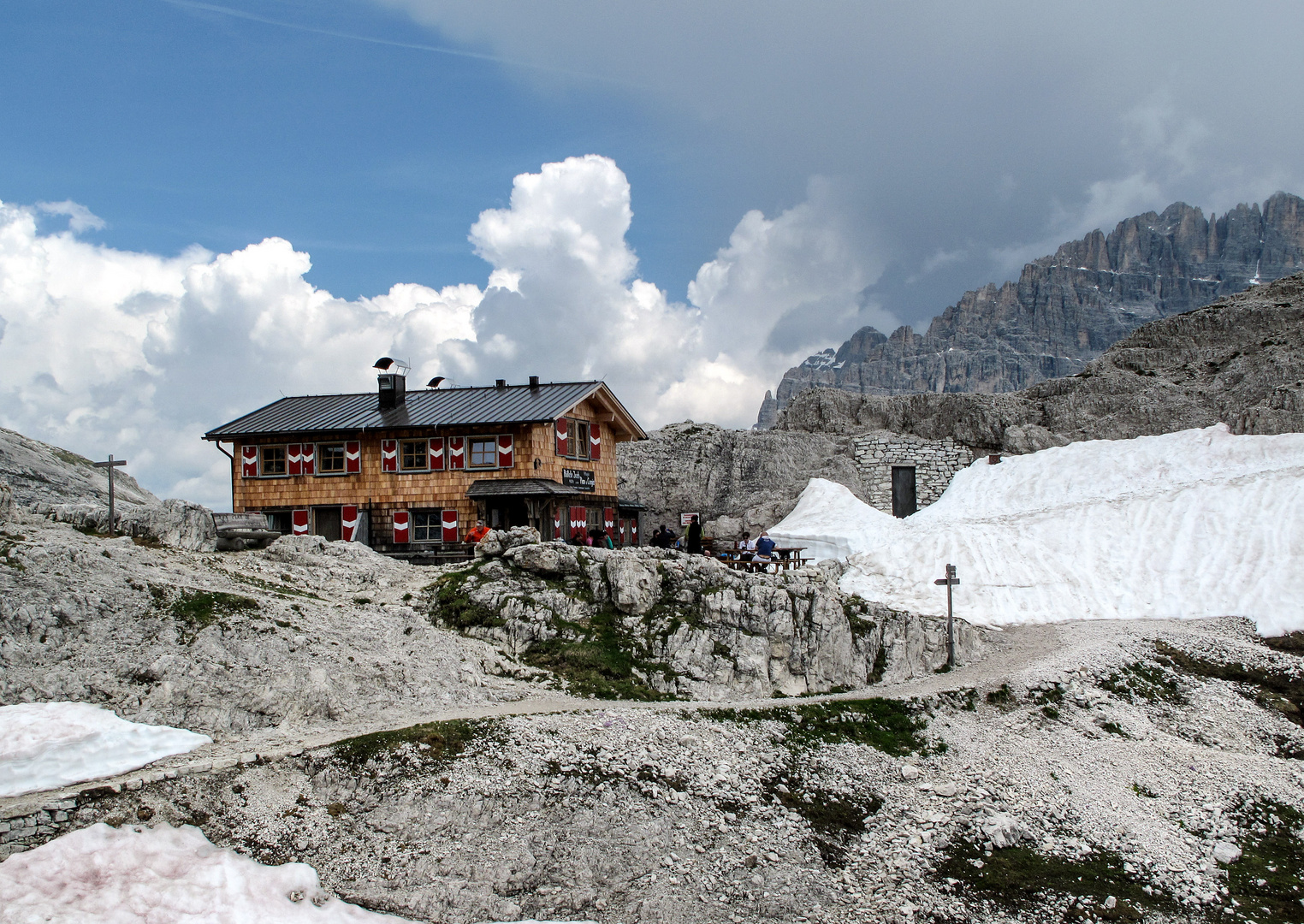 Sextener Dolomiten Büllele Joch Hütte