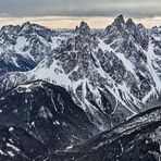 SEXTENER DOLOMITEN - monochrom