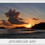 Seychellen 2012 - Sonnenuntergang