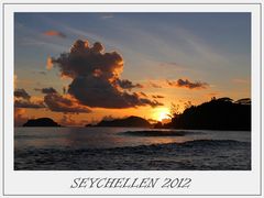 Seychellen 2012 - Sonnenuntergang