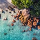 Seychellen - Anse Lazio Aerial