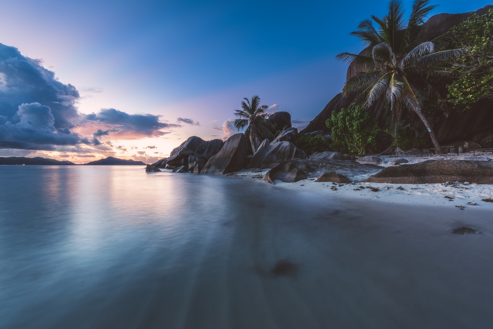 Seychellen - Anse Source d'Argent Sunset