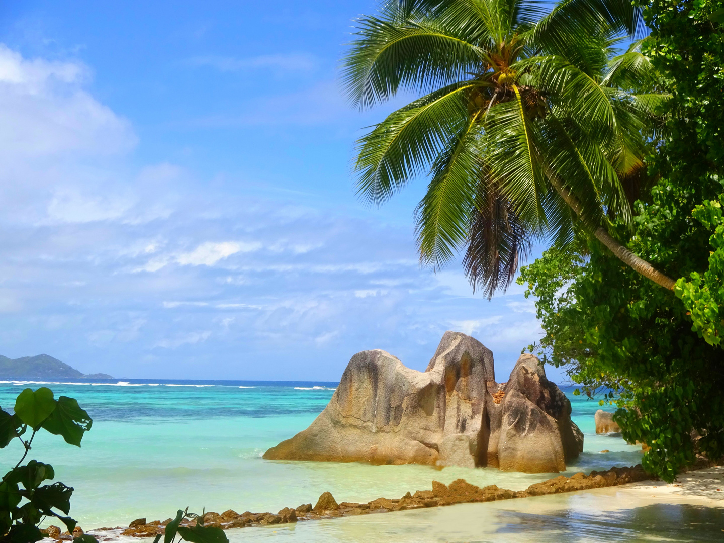 Seychellen / Farbenspiele auf La Digue / Indischer Ozean