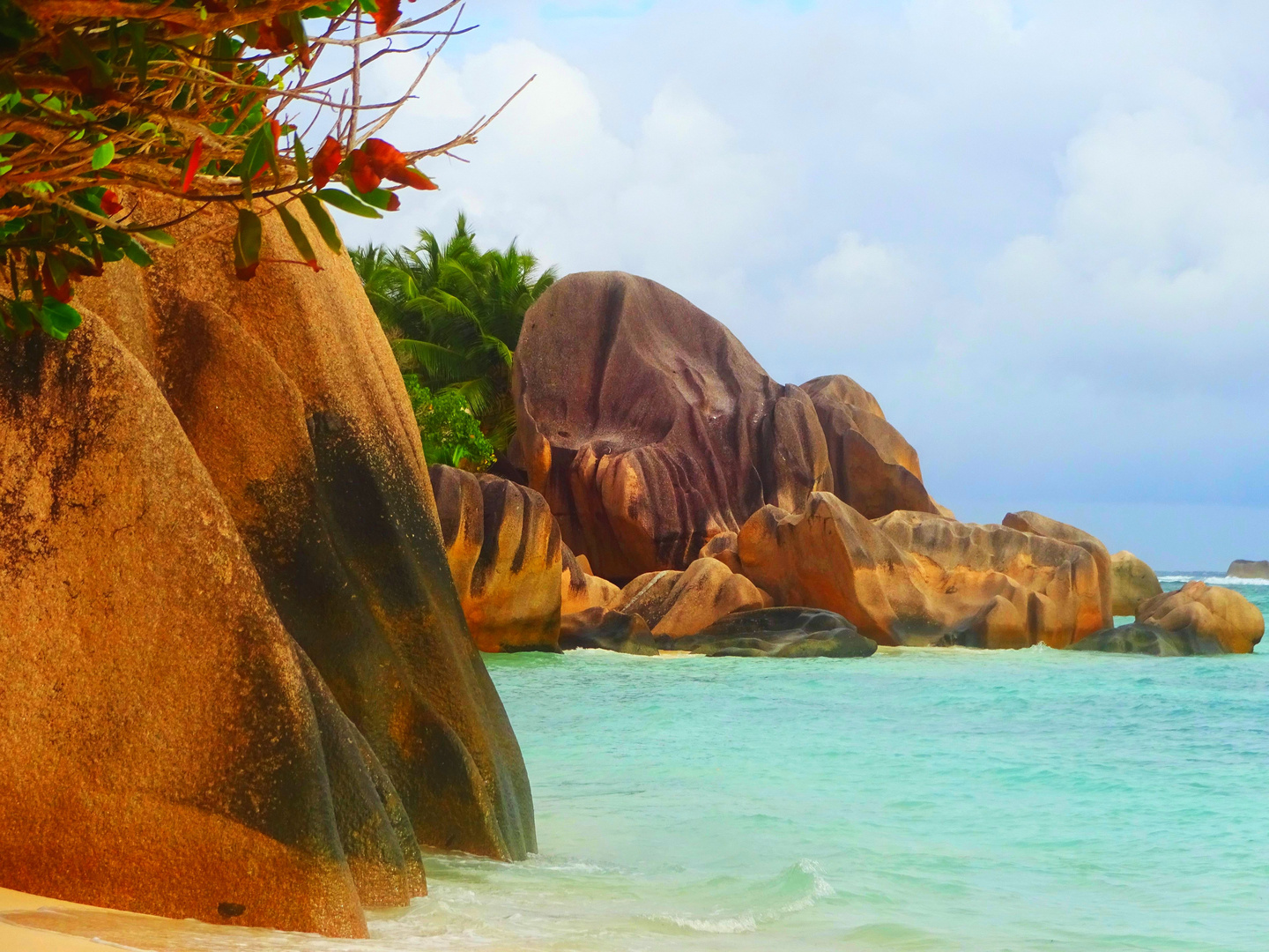 Seychellen / La Digue / Anse Source d`Argent / Indischer Ozean