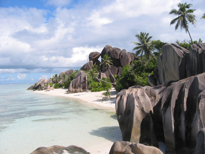 Seychellen, La Digue, Anse Sourse D'Argent