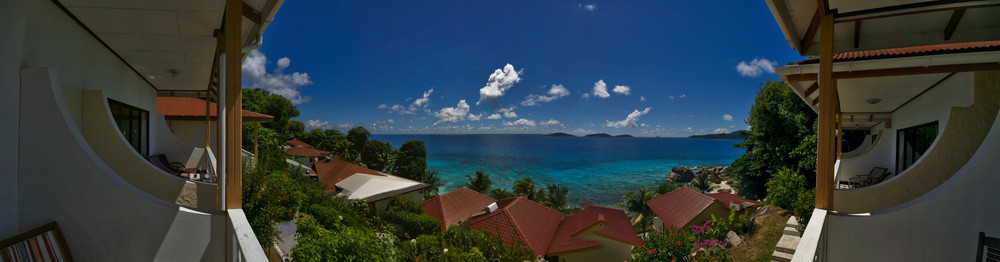 Seychellen - La Digue Panorama