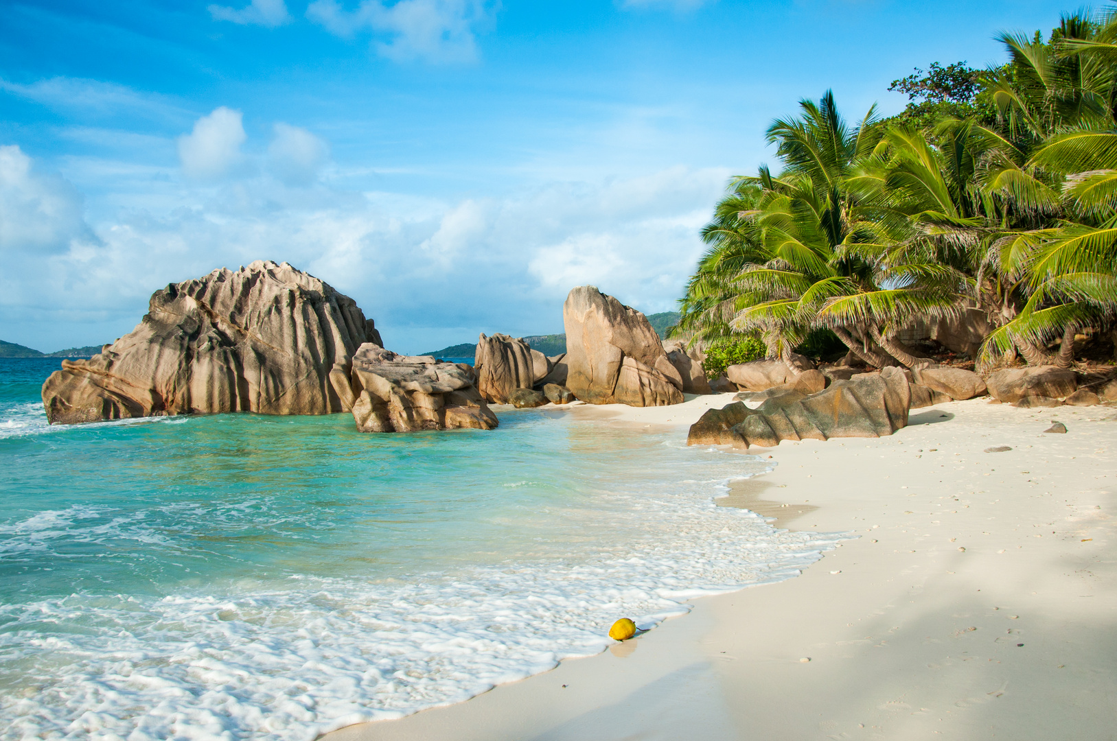 Seychellen - La Digue Strand